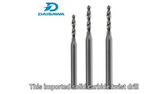  Premium Solid Carbide Twist Drill for Precision Drilling